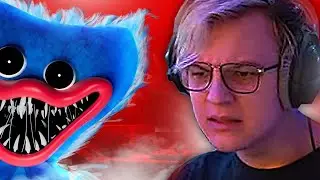 Пятёрка Играет в ХАГГИ ВАГГИ - POPPY PLAYTIME | Смотрит Спидраны | Нарезка 