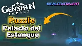 🧩Cómo RESOLVER EL PUZZLE del PALACIO DEL ESTANQUE! -  Inazuma 2.1 | GENSHIN IMPACT |