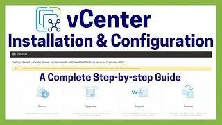 How to Install VMWare vCenter step by step | vCenter Appliance