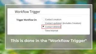 Send email when a record is deleted in VTiger 7 workflow trigger