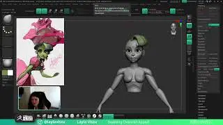 Exploring Character Appeal – Layla Viscu – ZBrush 2022