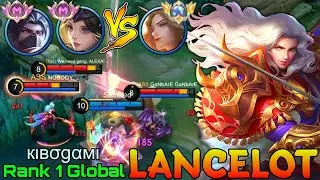 No.1 Lancelot VS Supreme Hayabusa & Lunox - Top 1 Global Lancelot by кιвσgαмι - Mobile Legends