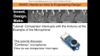 Tutorial: Using Comparator Interrupts with the Arduino at the example of a Microphone