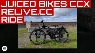 Juiced Bikes CrossCurrent X Relive.cc Permanente and Stevens Creek Trail