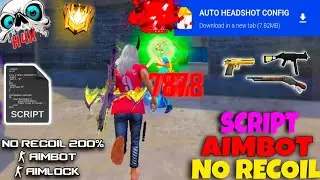 Free Fire Auto Headshot Config File🎯🌠 Macro Aimbot + No Recoil Regedit ‼️ Antiban VIP Script 👽