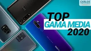 TOP MEJORES TELÉFONOS GAMA MEDIA del 2020