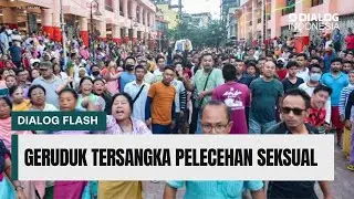 Kaum Wanita Bakar Rumah Tersangka Kekerasan Seksual di India
