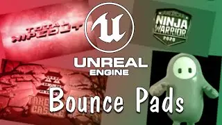 Bounce Pads Jump Balls Tutorial Unreal ue4