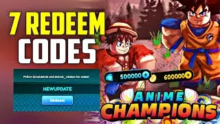 *NEW* ALL WORKING CODES FOR ANIME CHAMPIONS SIMULATOR! ANIME CHAMPIONS SIMULATOR CODES