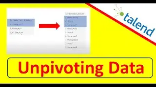 Unpivoting Data in Talend
