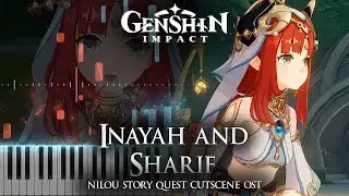 ｢Inayah and Sharif｣ - Nilou Story Quest Cutscene OST Piano Cover [Sheet Music]