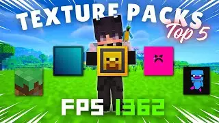 Minecraft Lag Fix! 5 MUST-HAVE Resource Packs for MAX FPS 🔥