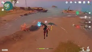 Lost Riches Treasure Area 5 (Jinren Island) - All points where to dig! | Genshin Impact