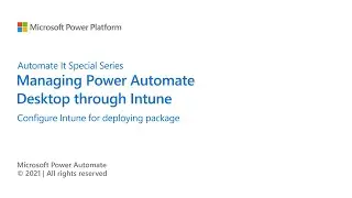 Configure Intune for Deploying Package - Part 3 of 8