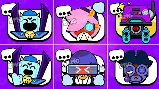 New Skin Pins In Brawl Stars | Pins Concept By Brawl Master Gaming
