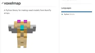 Make Voxel Models from Numpy Arrays and Map 2-D Images to 3-D Models with Python