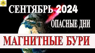 КАКОЙ БУДЕТ МАГНИТНАЯ ОБСТАНОВКА В СЕНТЯБРЕ 2024.ГЕОМОГНИТНЫЙ ОБЗОР НА МЕСЯЦ..