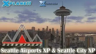 Drzewiecki Design Seattle Airports XP & Seattle City XP for X-plane 11