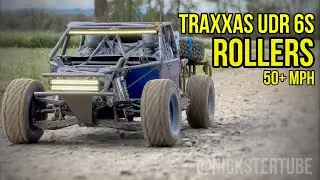 Traxxas UDR Rollers!! | Traxxas UDR 6s | RC Car | 50+ MPH | 4K footage