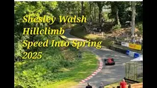 Shelsley Walsh Speed into Spring 2025, mix of all the classes compete the historic Hillclimb