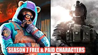 CODM SEASON 7 FREE & PAID CHARACTERS | SEASON 7 BATTLE PASS CHARACTERS AND GUNS LEAKS CODM