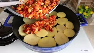 Göz Dolduran Patates Oturtma Tarifi 😋 Pratik ve Leziz Tarif ❗ Tavuk Yemekleri