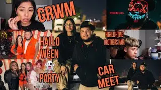 Doing my brothers highlights & GRWM |Chill vlog!|