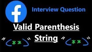 Valid Parenthesis String - Leetcode 678 - Python