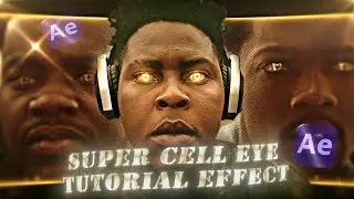 SUPACELL EYE COLOR CHANGE  EFFECT - AFTER EFFECT TUTORIAL