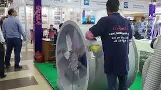 Silent Industrial Cooling Fan Technology