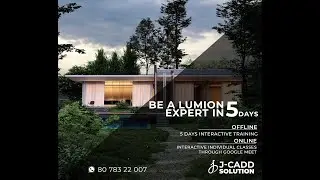 Be a lumion expert | J Cadd solution