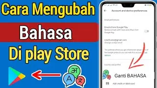 Cara Mengubah Bahasa Di Google Play Store || Bagaimana mengubah bahasa play store