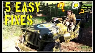 Top 5 Tips for a willys jeep restoration!
