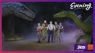 Behind the scenes with 'dinoteers' at Jurassic Park Live Tour