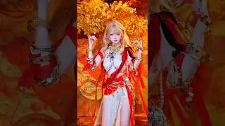 Canaan Jia Nan Cute Dance Again 😍 Naraka Bladepoint Cosplay #shorts