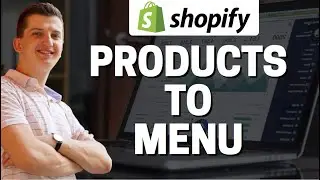 How To Add Product To Drop Down Menu in Shopify