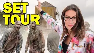 We Visit the Set of THE WALKING DEAD ft. Clarke Wolfe | Travels with Hyper