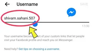 FB Messenger Pe Username Kaise Change Karte Hai | How To Change Fb Username To Messanger 2023