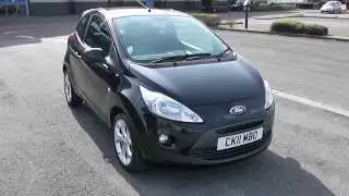 Ford KA Zetec 1.2 Petrol, Manual, Black CK11MBO Wessex Garages Newport