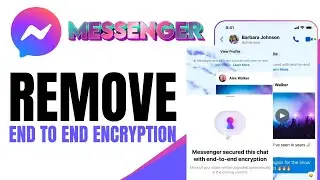 How To Remove End To End Encryption In Messenger / Turn Off End To End Encryption In Messenger