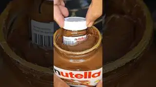 Tiny Nutella Jar Chocolate Dipping