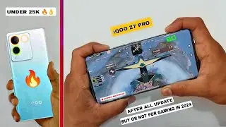 iQoo Z7 Pro 5G Pubg Test, Heating And Battery Test | Bgmi Graphics  | Best Gaming Phone Under 25k🔥