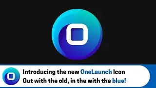 Introducing the new OneLaunch Icon - Out with the old, in the with the blue!