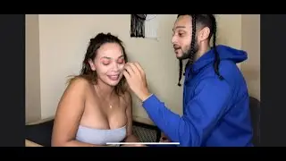 Boyfriend Does My Makeup For The Very First Time!!