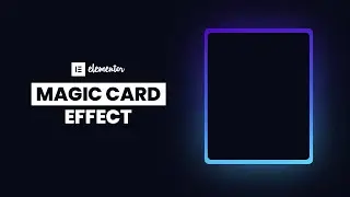 Elementor Magic Card Hover Effect | WordPress Elementor Pro Tutorial | Elementor Tricks