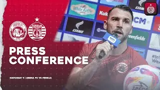 Persija Targetkan Kembali Raih Kemenangan | Pre-Match Press Conference