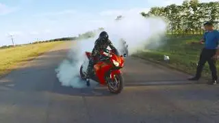 Vlad1000RR -  отжиг на мотоцикле