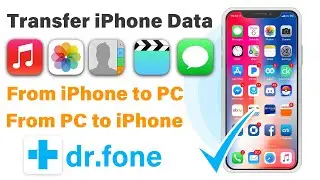 How to Transfer Files from iPhone to PC - Photos/Videos/Contacts/Messages - iPhone 11/XS/XR/8/7/6s/6