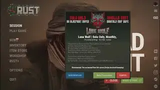 Lone Wolf - Solo Only, Monthly Server [False Ban] [Immature Admins]