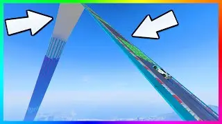 GTA 5 DLC ULTRA HARD UNRELEASED CUSTOM STUNT RACES - WORLDS MOST DANGEROUS CAR DROP & MORE! (GTA V)